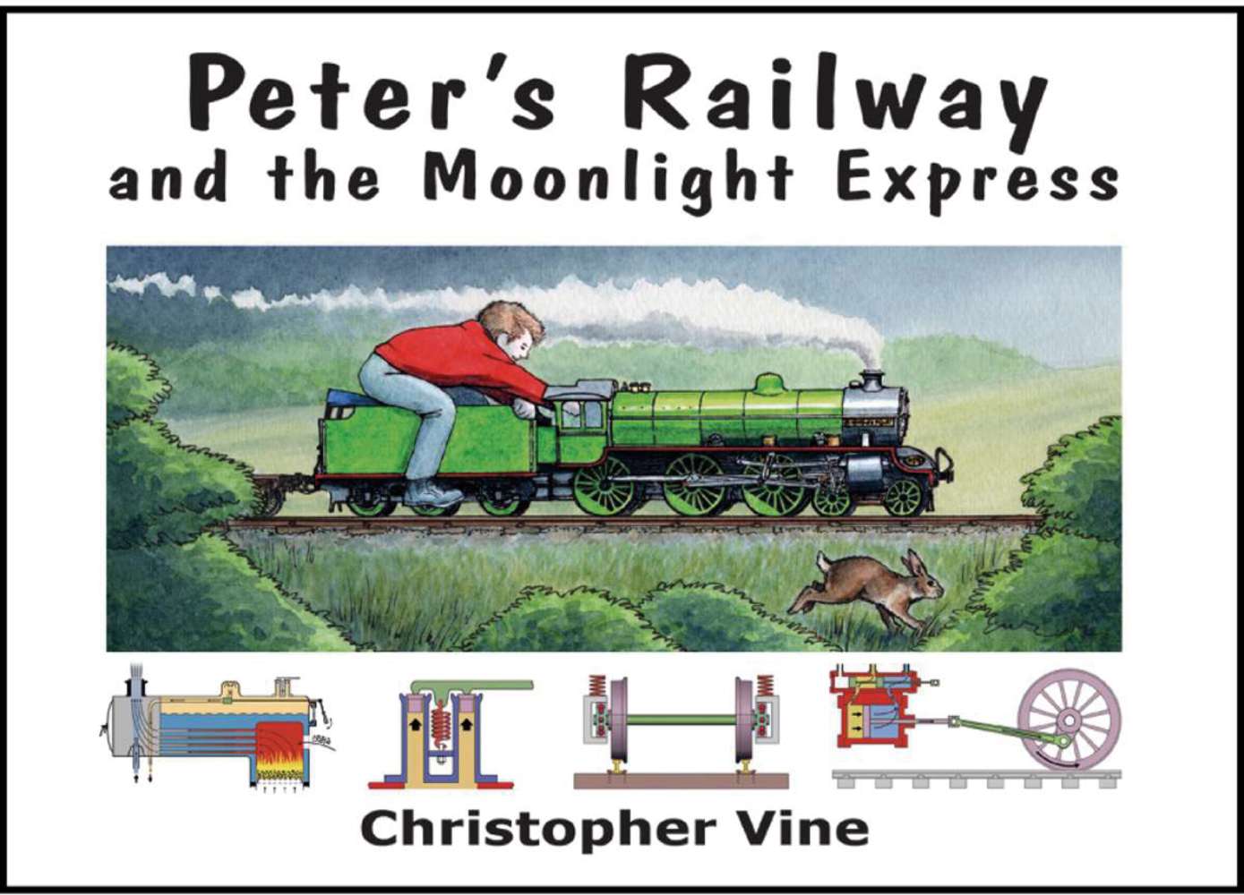 Book - Peter's Railway & the Moonlight Express
